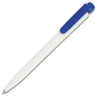 Wit / Donker Blauw