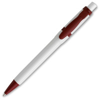 Wit / Donkerrood