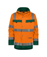 FLUO-ORANJE/FLESSENGROEN