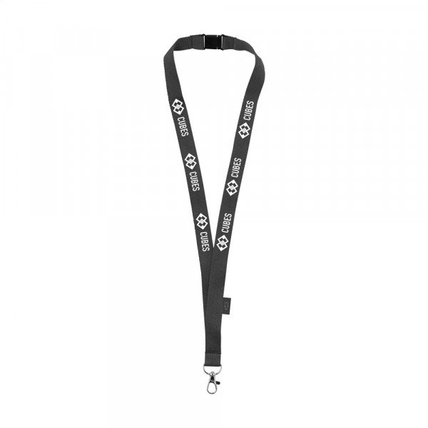 Lanyard Safety RPET 2 cm keycord