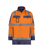 FLUO-ORANJE/MARINEBLAUW