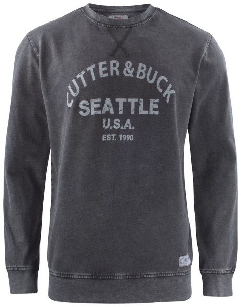 Cutter & Buck - Thorp Denim Crew  Heren