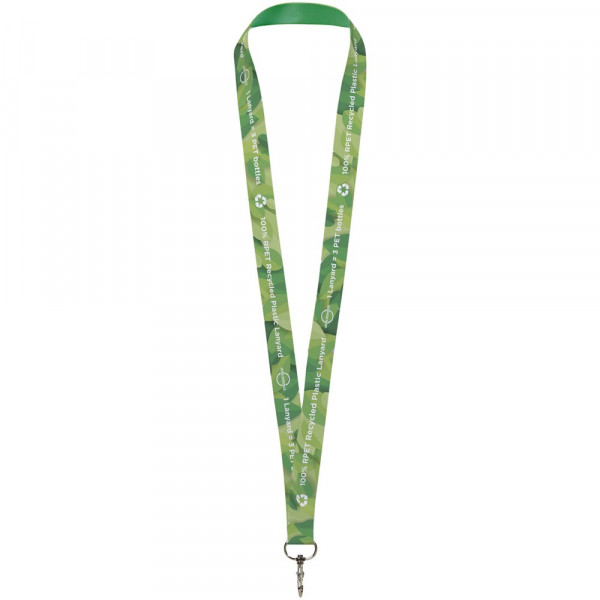 Lana gerecyclede PET lanyard - dubbelzijdige sublimatie