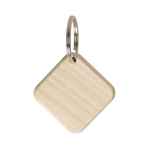 Houten sleutelhanger 