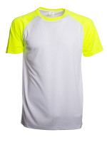 Wit/Fluo geel