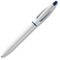 Wit / Donker Blauw