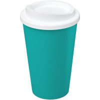 Aqua blauw, Wit