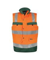 FLUO-ORANJE/FLESSENGROEN