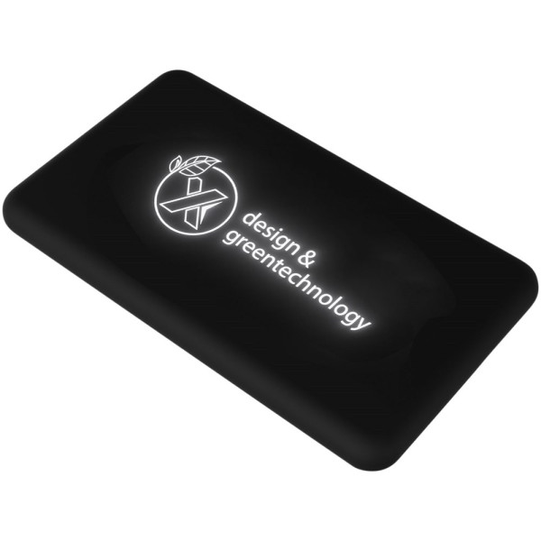 SCX.design P29 5000 mAh powerbank solar met oplichtend logo